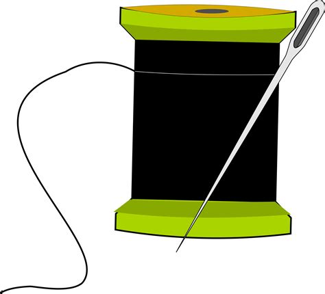 Clipart Needle And Thread