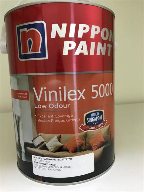 Nippon Paint Vinilex Snowflakes Litres Furniture Home