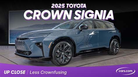 2025 Toyota Crown Signia Up Close: The Less Crownfusing SUV - YouTube