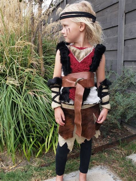 Viking Warrior Girl Costume, Viking Cosplay, LARP Warrior, Female ...