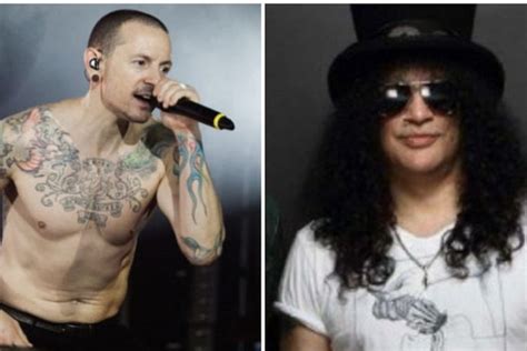 Slash Ternyata Pernah Rekam Lagu Kolaborasi Bareng Chester Bennington