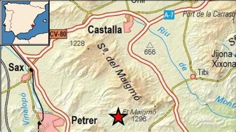 Agost registra un terremoto de 1 6 grados de magnitud Información