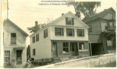 17 19 Main Street Bridgton Maine Memory Network