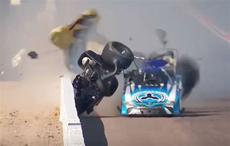 John Force Crash 2024 Accident Elle Wandis