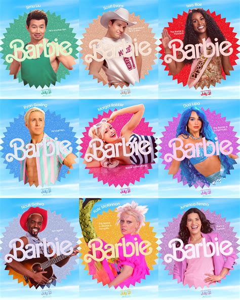 Barbie Posters Tease Characters Style Utah