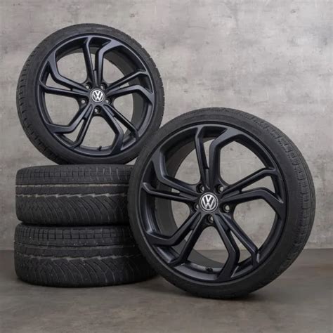 Roues Hiver Vw Golf 7 Jantes 19 Pouces Pneus Reifnitz 5g0601025eb Eur 2 497 00 Picclick Fr