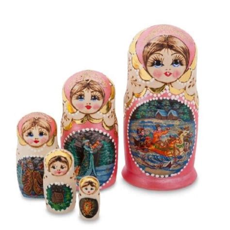 Матрешка 5м "Тройка" - Вариант A, Декор в Москве, купить по цене 5938 ...