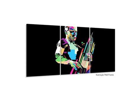 Quadro decorativo Red Hot Chili Peppers Tela em Tecido o Melhor Preço é no Zoom