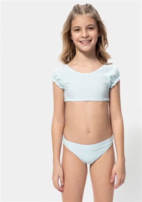 Bikini dos piezas estampado para Niña TEX Las mejores ofertas en moda