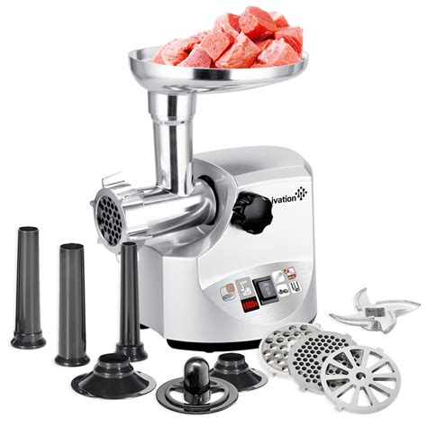 Electric Stainless Steel Meat Grinder Mincer – Ivation Products