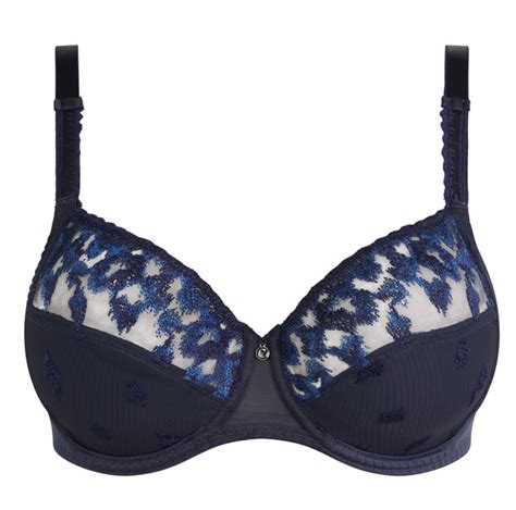 Chantelle Bold Curve C M Soutien Gorge Emboitant Bleu Un Temps