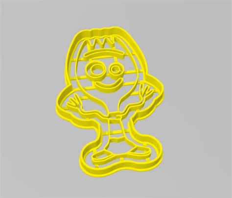 STL File Cookie Cutter Forky Toy Story Cutter 3D Printer Design To