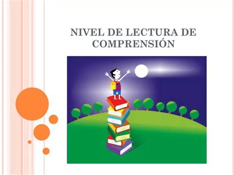 PPT NIVEL DE LECTURA DE COMPRENSIÓN PowerPoint Presentation free