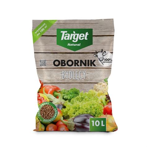 Obornik bydlęcy granulowany naturalny 10l TARGET NATURALNY EKOLOGICZNY