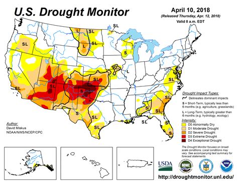 bad news  drought monitor clift land brokers