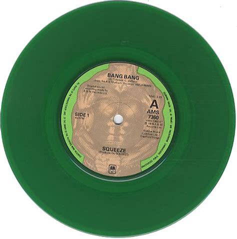 Squeeze Bang Bang Green Vinyl Uk 7 Vinyl —