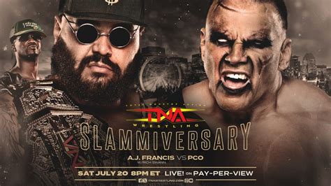 Carte De Tna Slammiversary Catch Newz