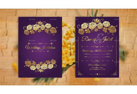 37 Traditional Wedding Invitation Templates Psd Ai Word Free