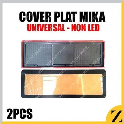 Jual Onderdil Mobil Plat Nomor Mika Mobil Cover Tatakan Mica Akrilik