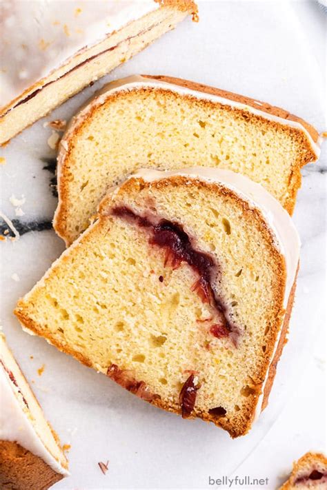 Cranberry Orange Pound Cake Recipe Belly Full