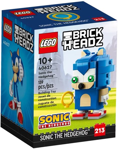 Lego Brickheadz 40629 Sonic The Hedgehog And 40628 Miles Tails Prower