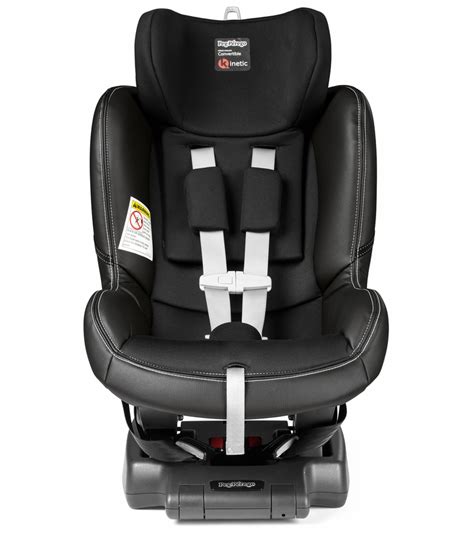 Peg Perego Primo Viaggio Convertible Kinetic - LICORICE-Black Leather