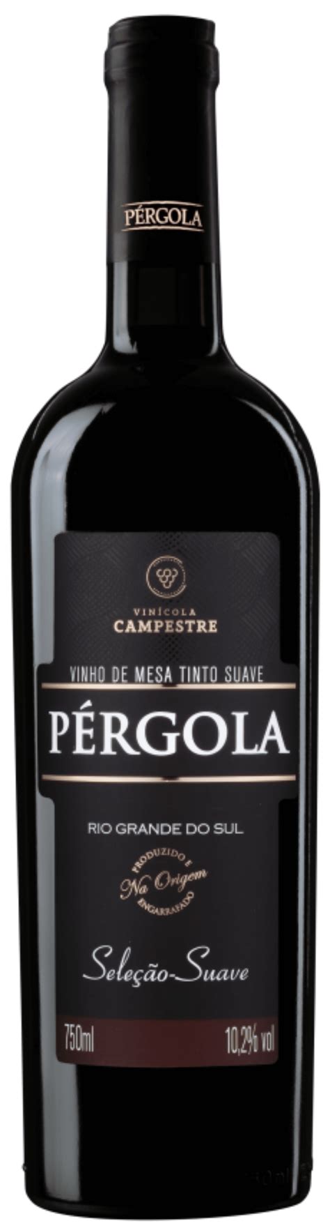 Pérgola Vinho De Mesa Tinto Suave Esmero Vinhos