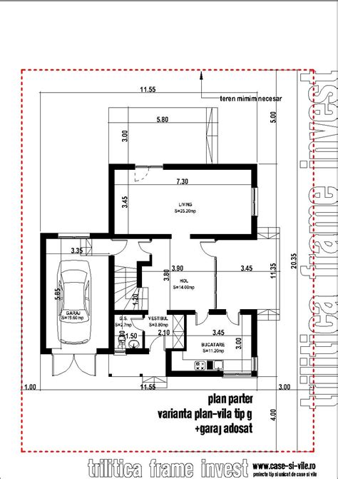 Case Planuri Proiecte Proiect Vila Tip G