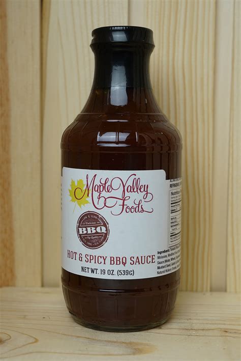 Hot And Spicy BBQ Sauce Amish Jam Jelly Honey Pantry