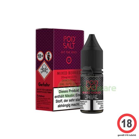 Pod Salt Mixed Berries Mg Nikotinsalz