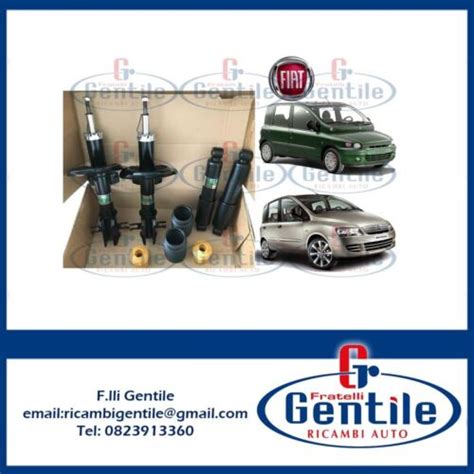 Fiat Multipla All Types Methane Front Rear Shock Absorbers Kit EBay