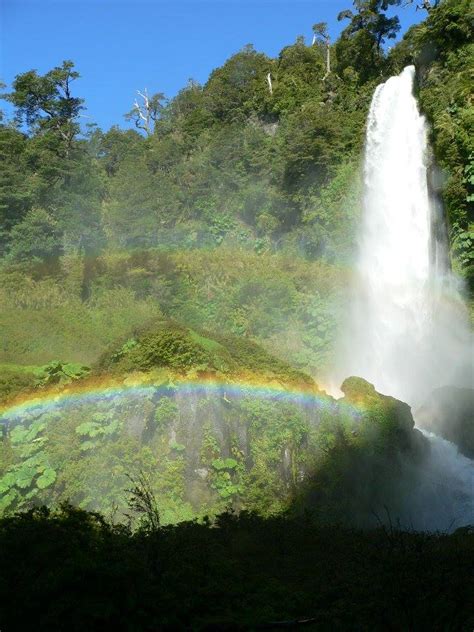 Chile Salto La China And Salto El Leon In Villarrica Np Travel2unlimited