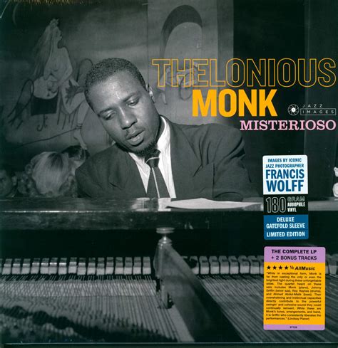 The Thelonious Monk Quartet Misterioso LP Vinyl Rockers Records