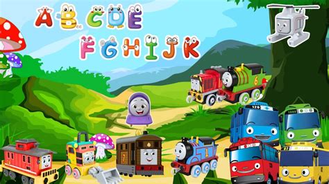 Thomas And Friends Toys Fun And Learn Alphabet Videos Belajar Huruf