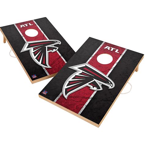 Victory Tailgate Atlanta Falcons 2 Ft X 3 Ft Solid Wood Cornhole Set