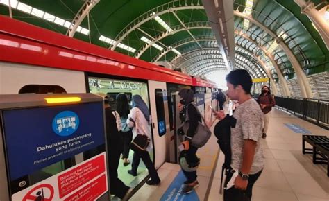 Jadwal Lrt Jabodebek Minggu Februari Ada Tarif Promo Terjauh