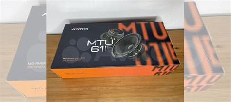 Динамики 16 см avatar MTU-61LE купить в Москве | Авито
