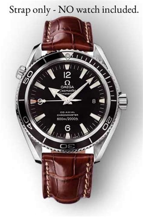 This New Leather Deployment Watch Strap For Omega Seamaster Is Just One