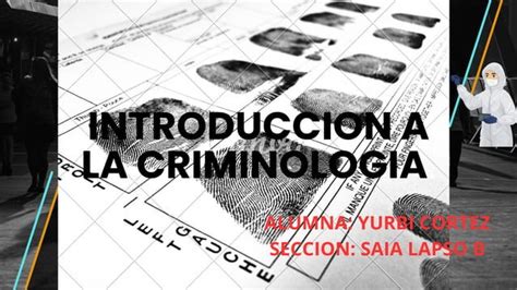 Introduccion A La Criminologia Diferencia Entre Criminologia Y