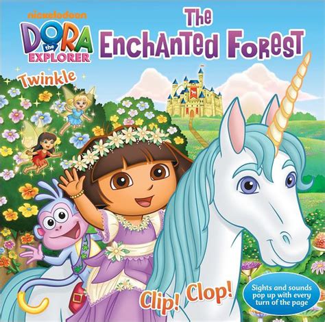 Dora the Explorer: The Enchanted Forest - Pop up Sound Book by ...