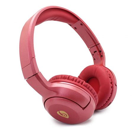 Casque R Ducteur De Bruit Sans Fil Avec Micro Ovleng Bt Rouge