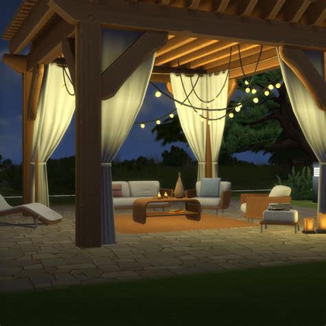 Lilith Chillin Areas Part Patio The Sims Build Buy