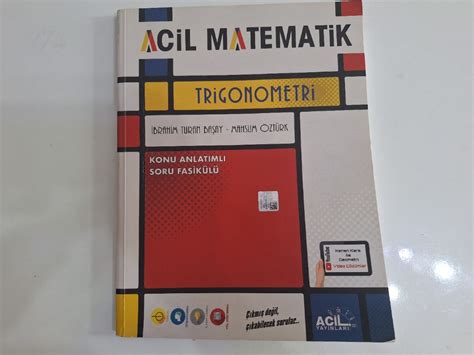 Yks Matematik Trigonometri Kitap