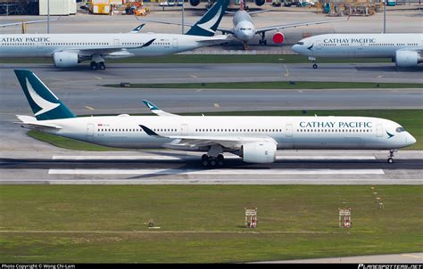 B LXI Cathay Pacific Airbus A350 1041 Photo By Wong Chi Lam ID