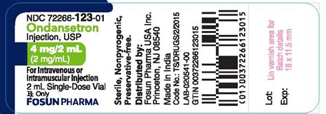 Ondansetron By Fosun Pharma Usa Inc Ondansetron Injection