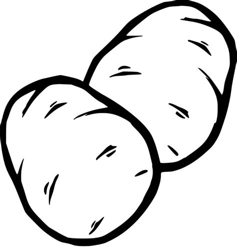 70 Desenho De Batata Para Colorir Desenho De Batata P