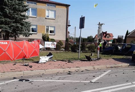 Tragiczny wypadek w Krzesławicach w powiecie przysuskim Nie żyje