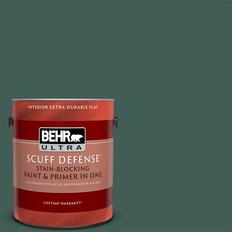 BEHR ULTRA 1 Gal M440 7 Rainforest Extra Durable Flat Interior Paint