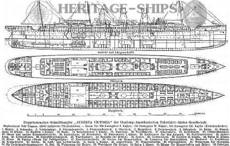 Luxurious Steamship Augusta Victoria