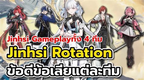 Jinhsi Rotation Gameplay Yinlin Yaunwu Mortefi Taoqi Wuthering Waves